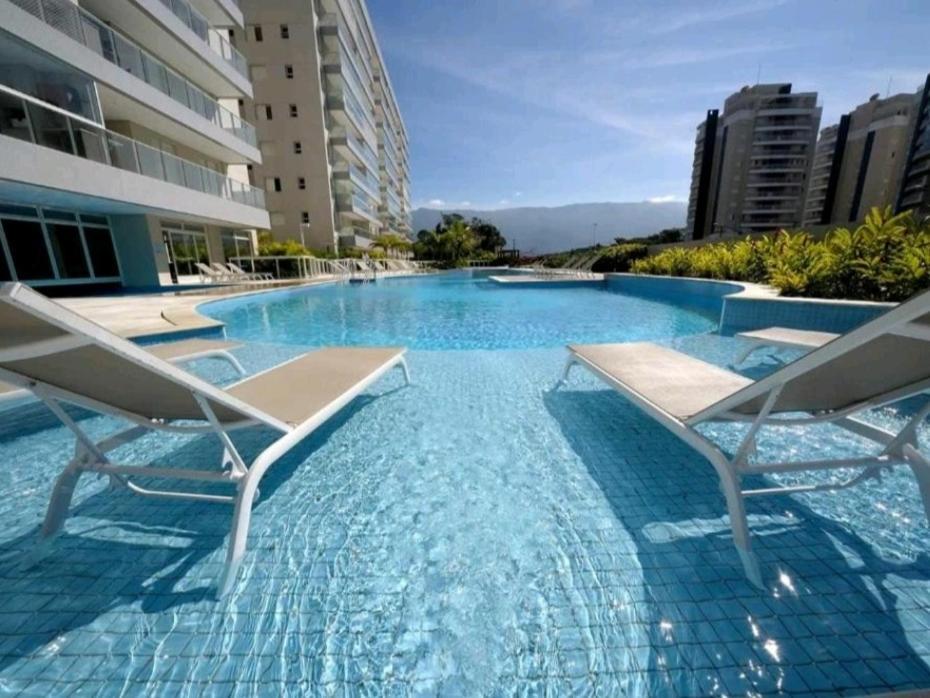 Apartamento Praia Bertioga Frente Mar Apartment Luaran gambar
