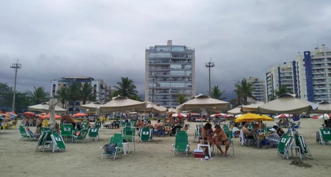 Apartamento Praia Bertioga Frente Mar Apartment Luaran gambar
