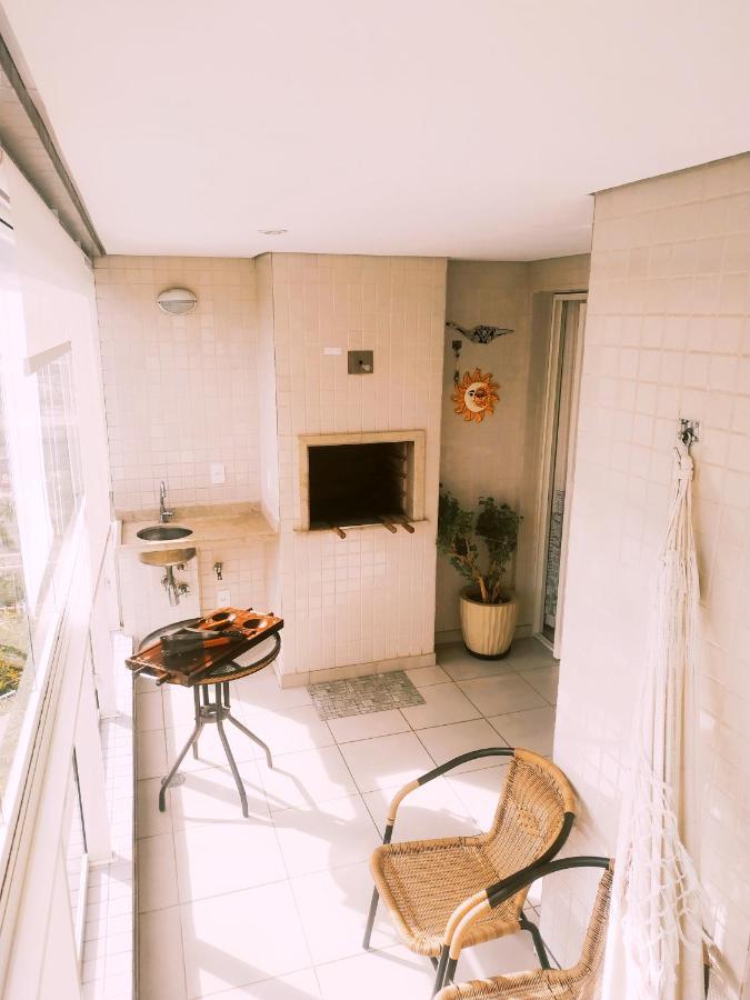 Apartamento Praia Bertioga Frente Mar Apartment Luaran gambar
