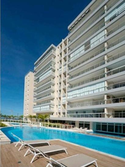 Apartamento Praia Bertioga Frente Mar Apartment Luaran gambar