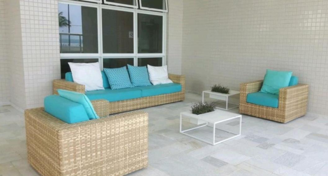 Apartamento Praia Bertioga Frente Mar Apartment Luaran gambar